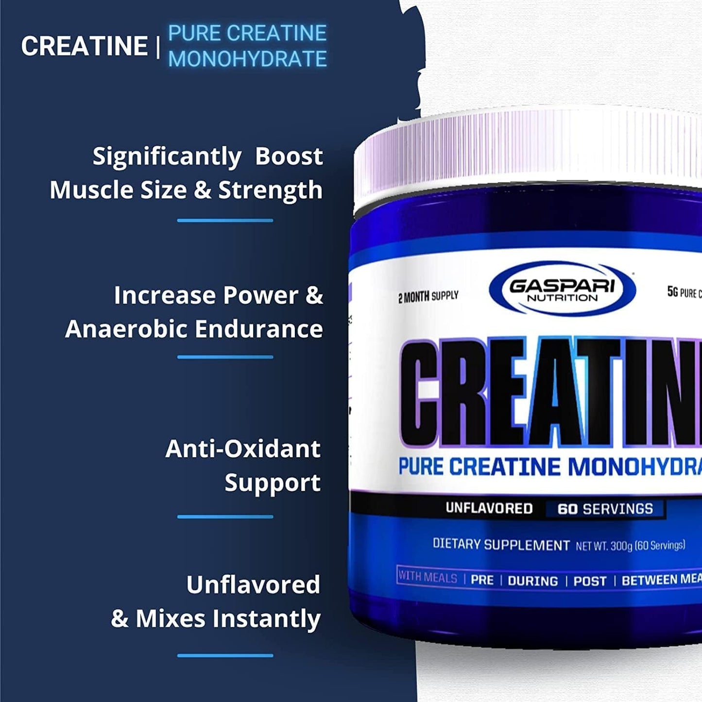 Gaspari Nutrition Pure Creatine Monohydrate