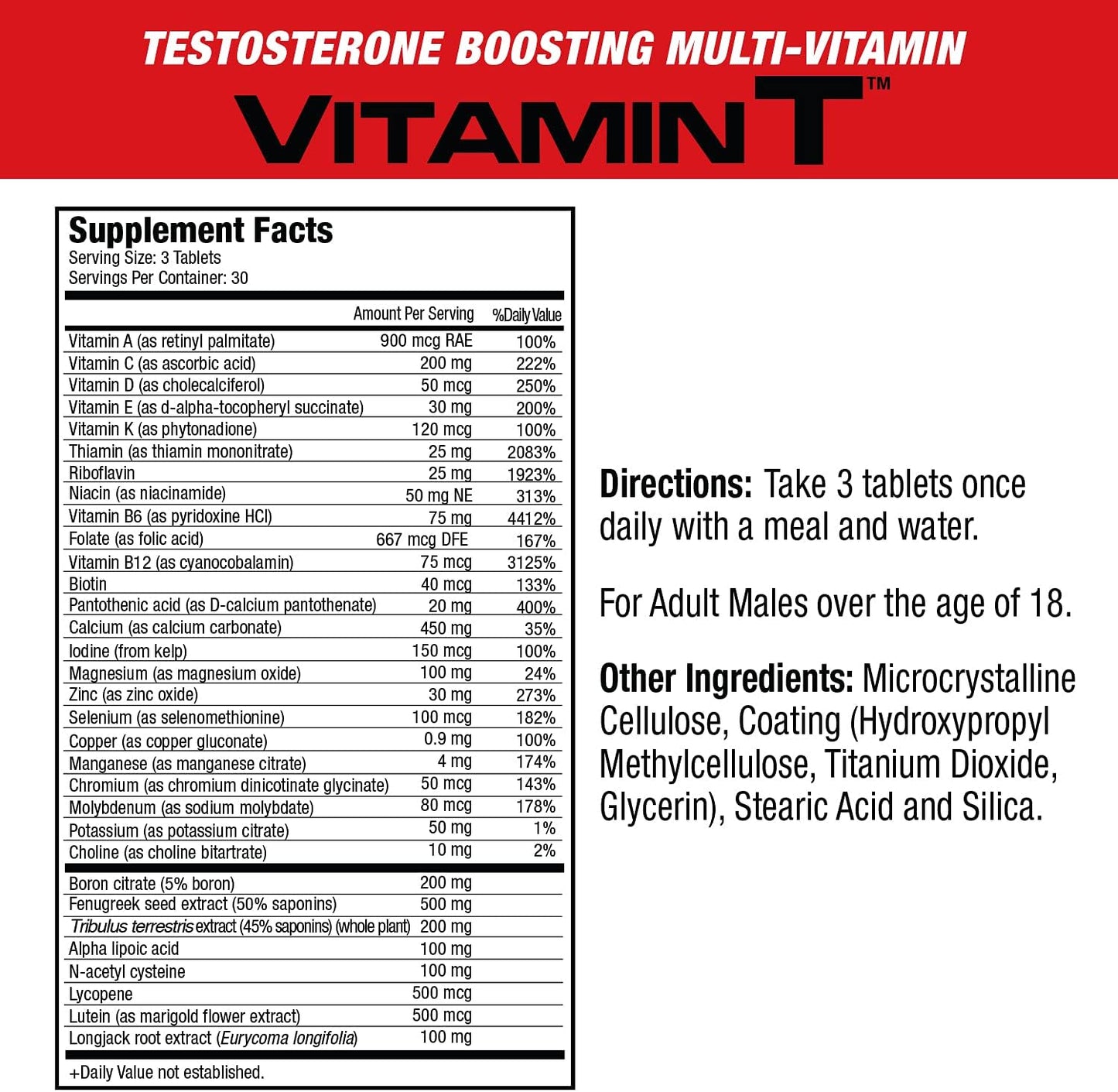 MuscleMeds Vitamin T
