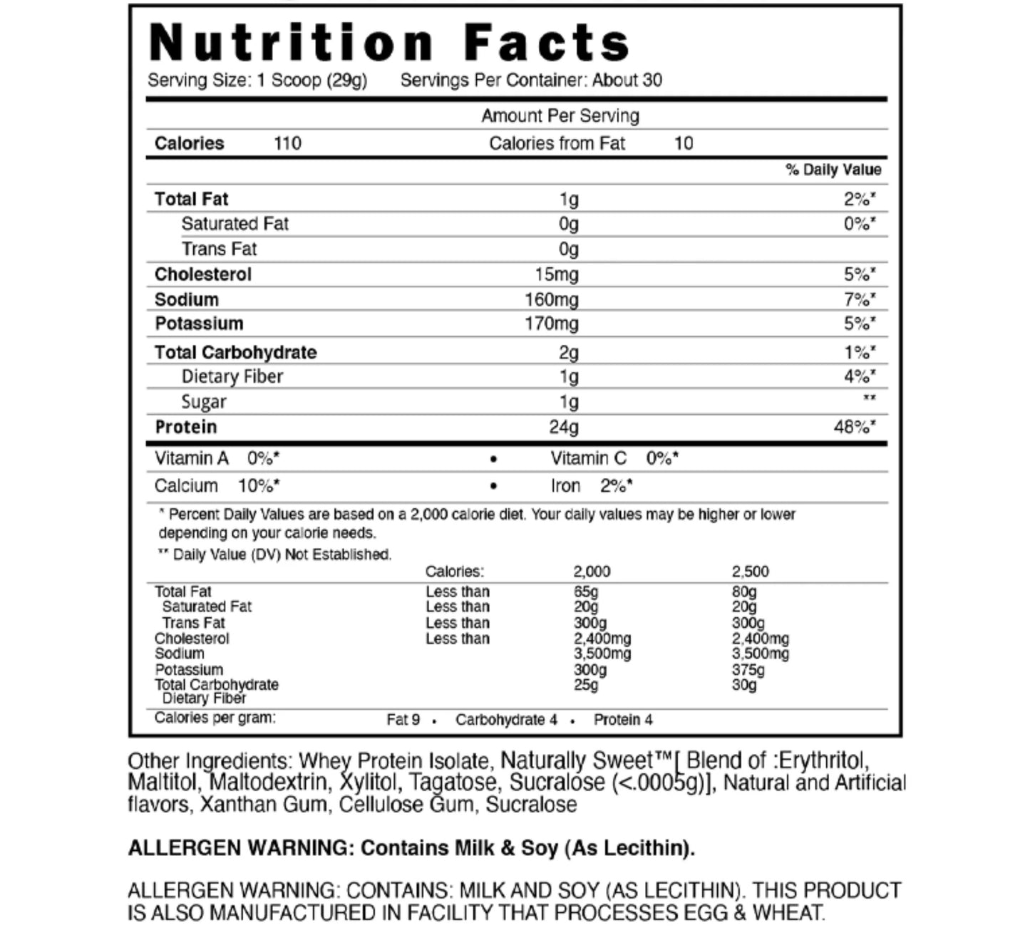 Isolation 2lb