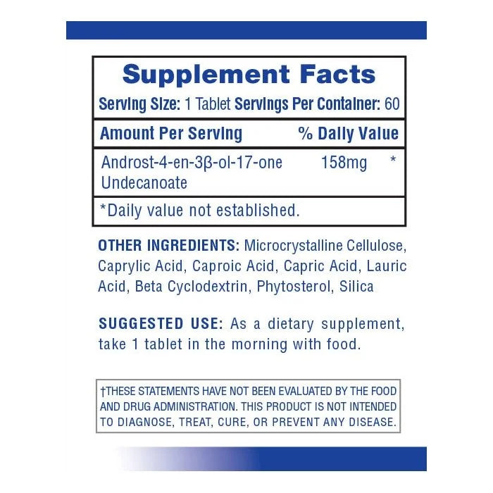 Hi-Tech Pharmaceuticals Andriol - 60 Tablets - 4 Andro