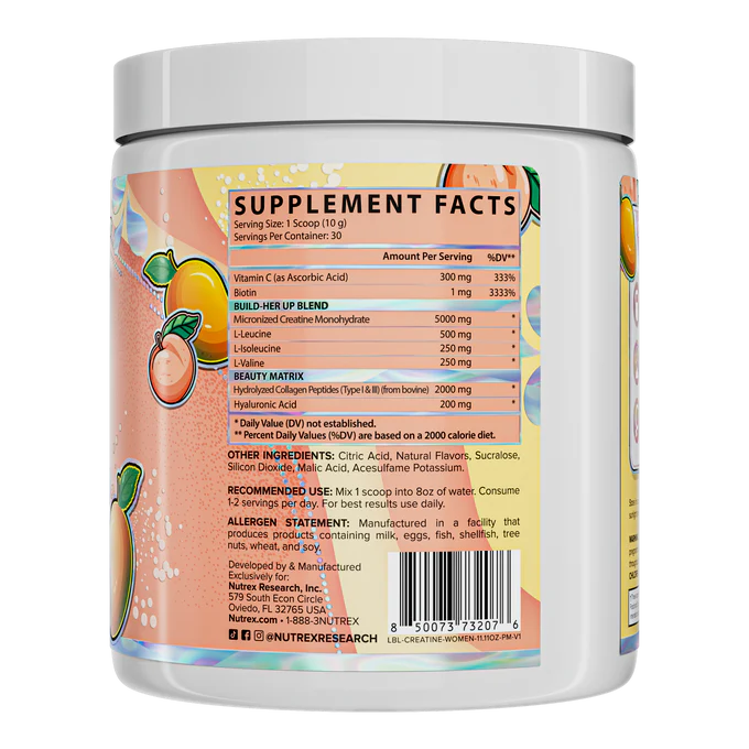 Nutrex Research Creatine for Women Booty & Beauty