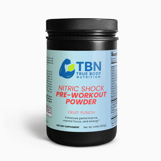 Nitric Shock Pre-Workout Powder (Fruit Punch)