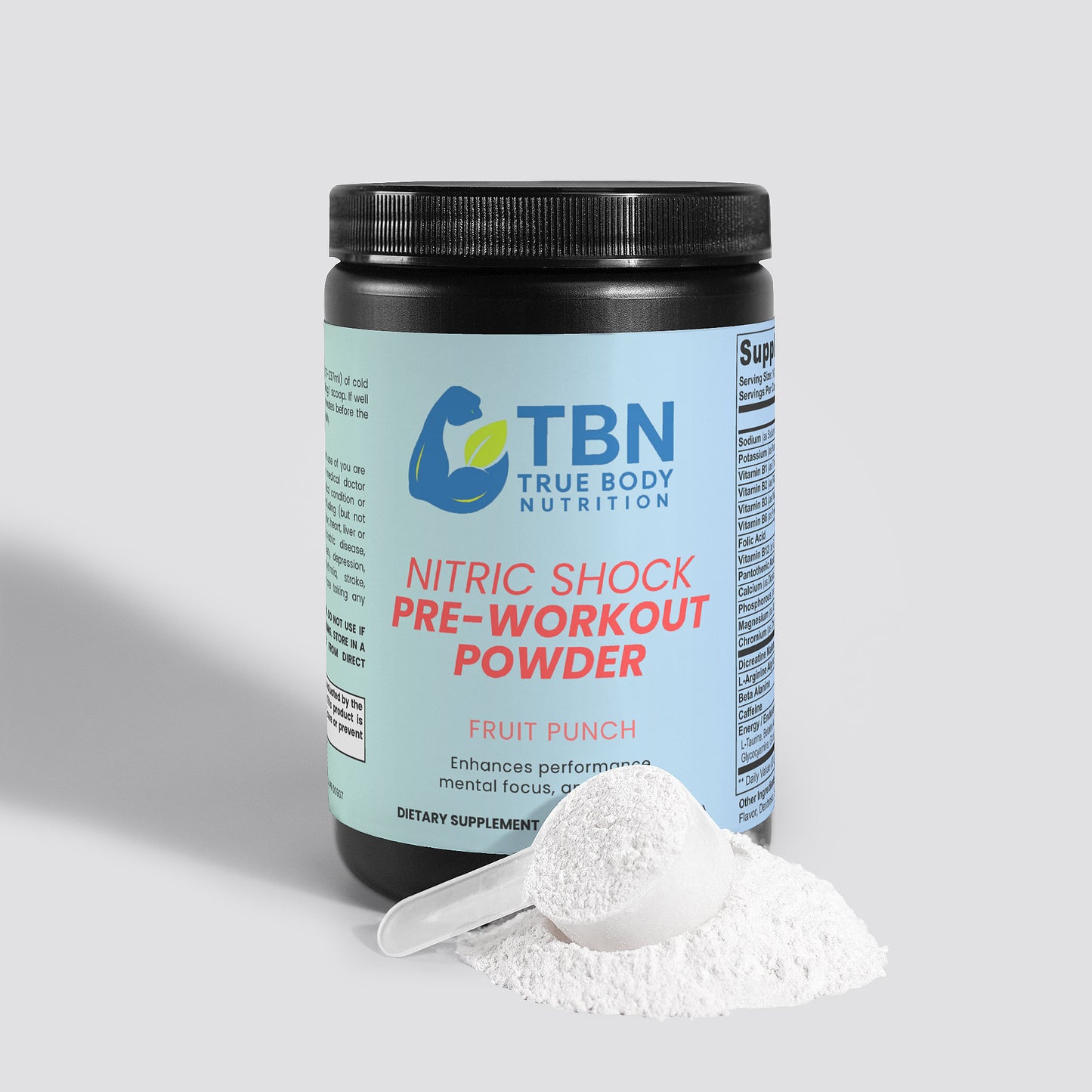 Nitric Shock Pre-Workout Powder (Fruit Punch)