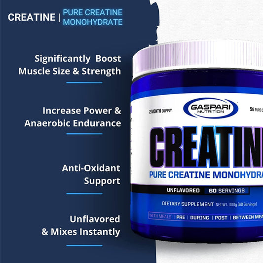 Gaspari Nutrition Pure Creatine Monohydrate
