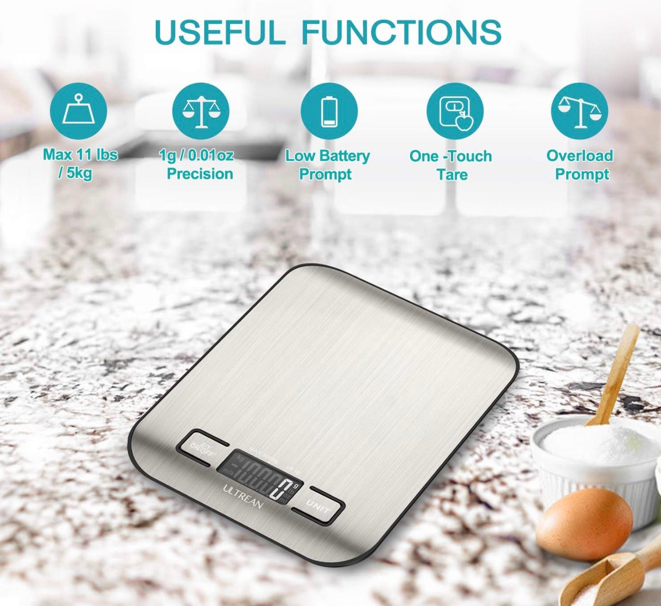 Digital kitchen scale