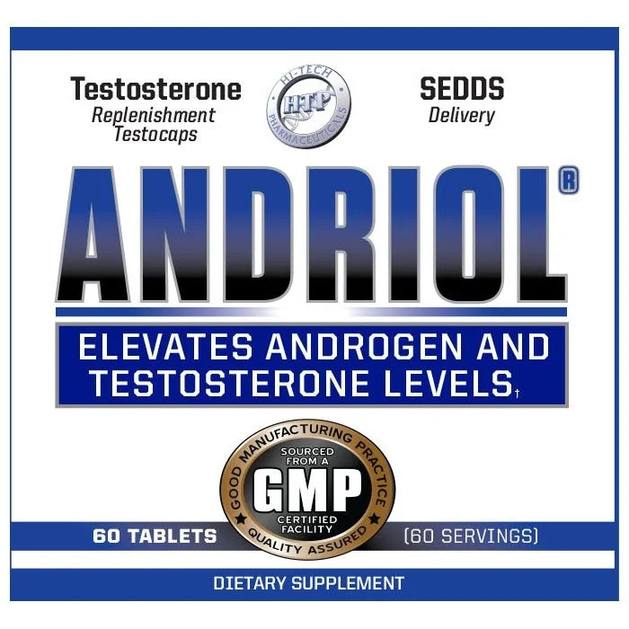 Hi-Tech Pharmaceuticals Andriol - 60 Tablets - 4 Andro