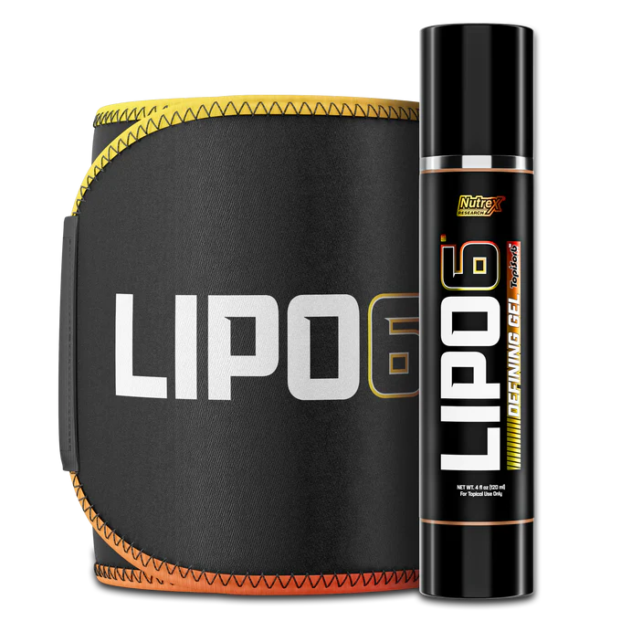 Gel definidor Lipo 6 de Nutrex quemagrasas con efecto reductor de cintura